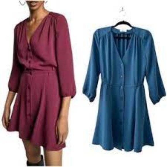 Aritzia Dresses & Skirts - Aritzia Babaton Teal Turquoise Kalmin Day Dress Size Small